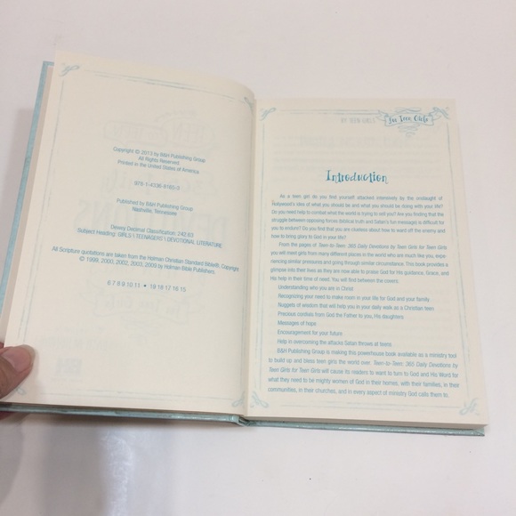 Teen To Teen: 365 Daily Devotions by Teen Girls for Teen Girls - Picture 9 of 10